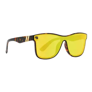 Millenia X2 Keen Gold | Blenders Eyewear | Unisex Polarized Gold Mirrored Sunglasses with 100% UV Protection and Gloss Crystal Brown Tortoise Frame
